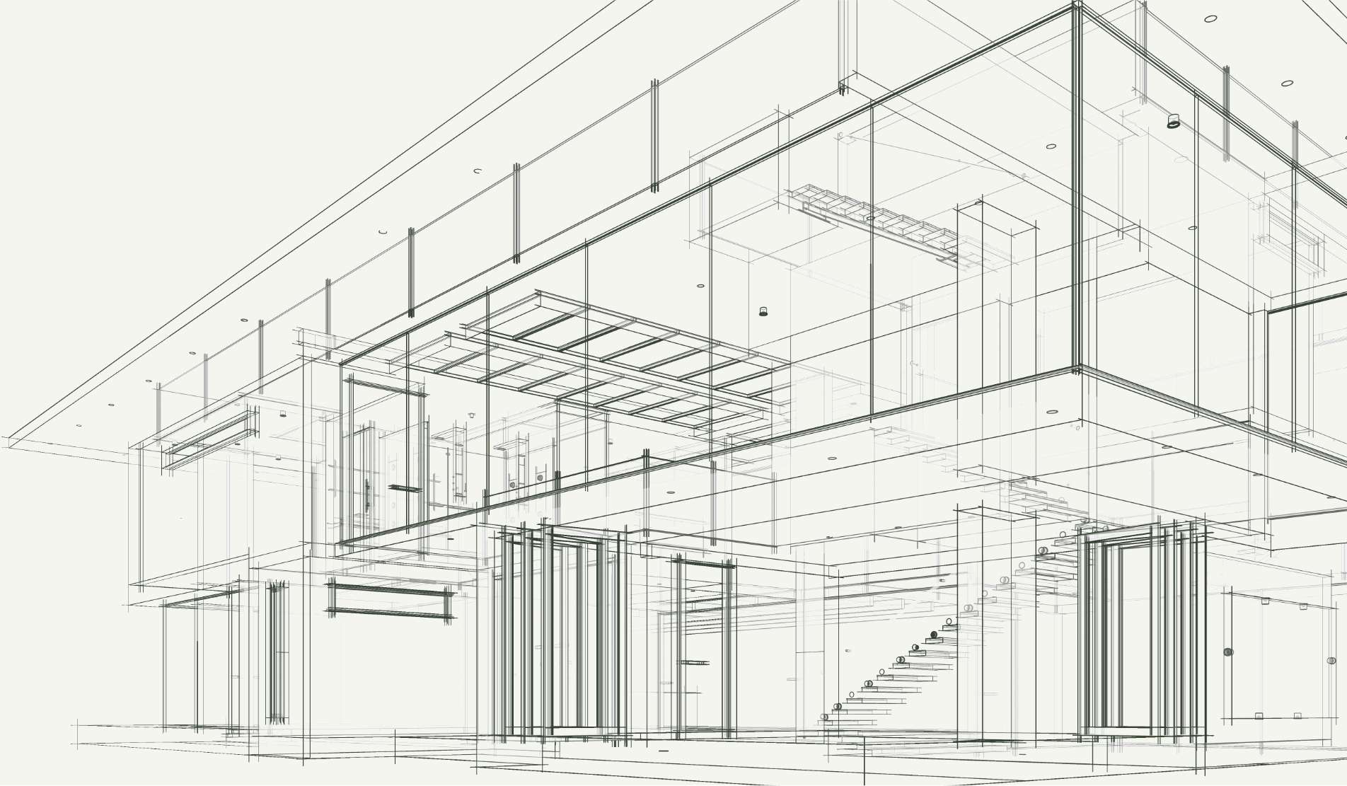 Building blueprint diagram